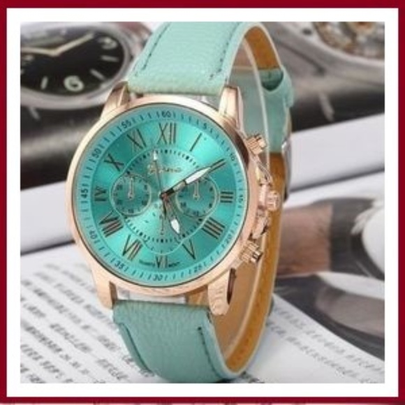 Accessories - Ladies Geneva belt Rome scale Watch